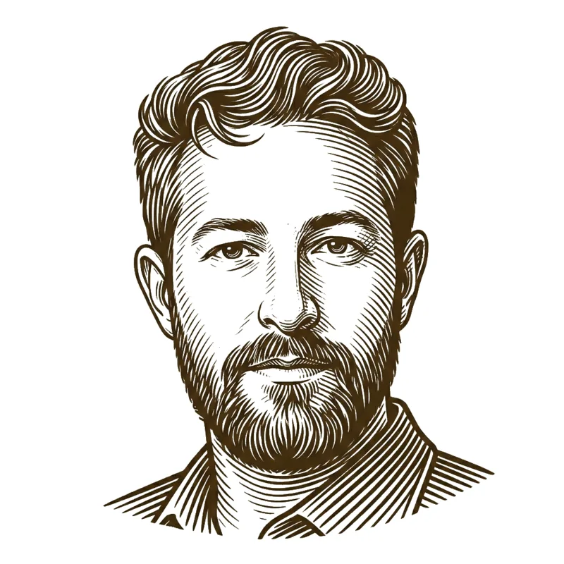 Engraved portrait of Valentin Thouron